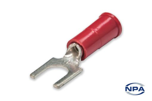 Picture of Connector Spade Red