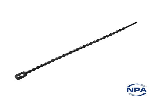 Picture of Cable Tie [Sold in bags of 1000]-Releasable Beaded-Black