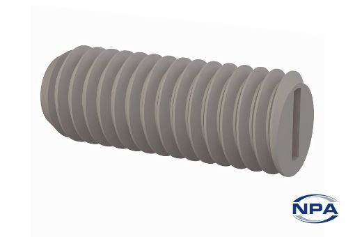 Picture of Grub Screw Slotted Natural
