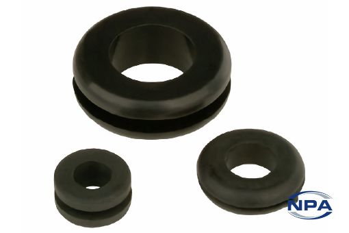 Picture of Rubber Grommet Black