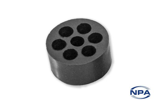 Picture of Multi-Hole Insert 7 Holes Black
