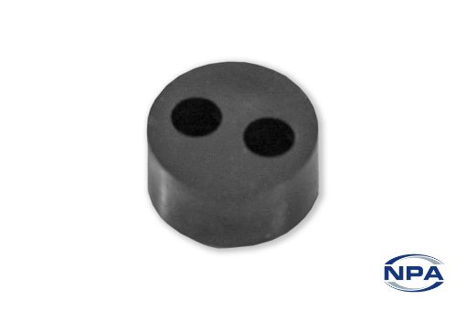 Picture of Multi-Hole Insert 2 Holes Black