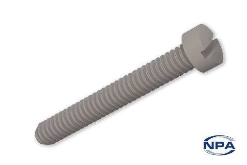 Picture of Machine Screw Fillister Head, Slotted Natural