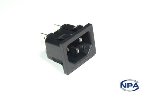 Picture of IEC Connector Panel Mount