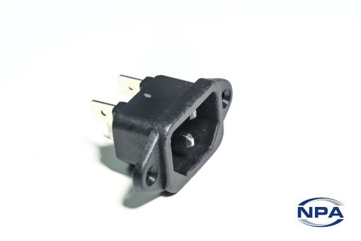 Picture of IEC Connector Panel Mount