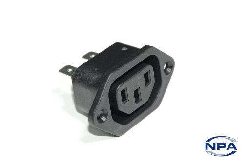 Picture of IEC Connector Panel Mount