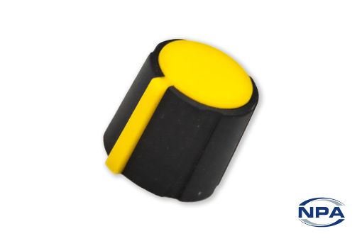 Picture of Knob Single Bar Yellow