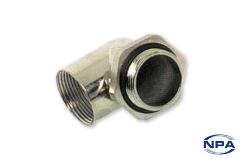 Picture of Cable Gland Right Angled, With Lock Nut