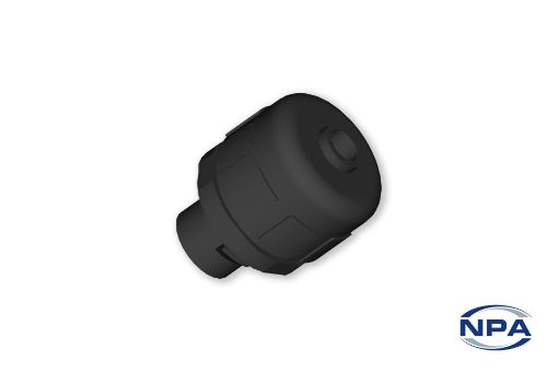 Conduit Fitting Heyco-Flex II Black | NPA