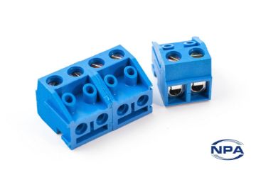 Show details for Terminal Block PCB Pluggable Blue Picture of Terminal Block PCB Pluggable Blue