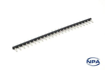 Show details for Terminal Block Header Strip Black Picture of Terminal Block Header Strip Black