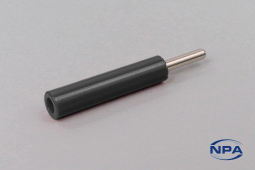 Picture of Test Tip Jack Metal-Clad Closed Entry Contact Black