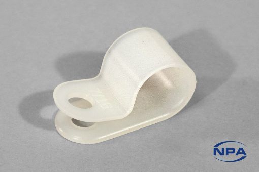 Picture of "P" Clip Heavy Duty Natural