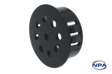 Show details for Hole Plug Vent Black Picture of Hole Plug Vent Black
