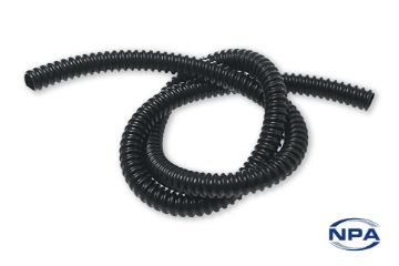 Show details for Flexible Conduit (Sold by 30m Roll) Liquid Tight (Heyco-Flex II) Black Picture of Flexible Conduit (Sold by 30m Roll) Liquid Tight (Heyco-Flex II) Black
