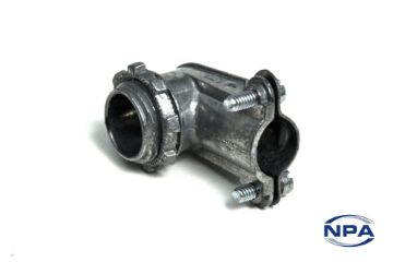 Show details for Die-Cast Box Connector Right-Angled Picture of Die-Cast Box Connector Right-Angled