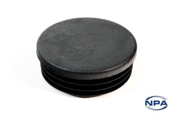 Show details for Tube Plug Round Black Picture of Tube Plug Round Black