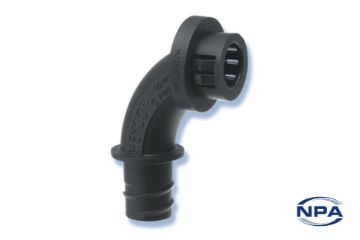 Show details for Conduit Fitting Heyco-Flex Quick Twist Black Picture of Conduit Fitting Heyco-Flex Quick Twist Black