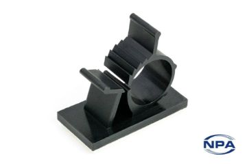 Show details for Cable Clamp Adjustable Black Picture of Cable Clamp Adjustable Black
