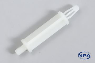 Show details for PCB Support Locking Barb, Male Thread Natural Picture of PCB Support Locking Barb, Male Thread Natural