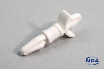 Show details for PCB Support Locking Barb Natural Picture of PCB Support Locking Barb Natural