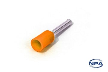 Show details for Ferrule Single Wire Orange Picture of Ferrule Single Wire Orange