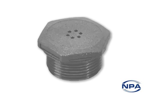 Picture of Hole Plug Threaded Black