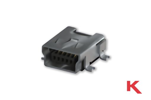 Picture of Mini-USB Type B Socket Surface Mount