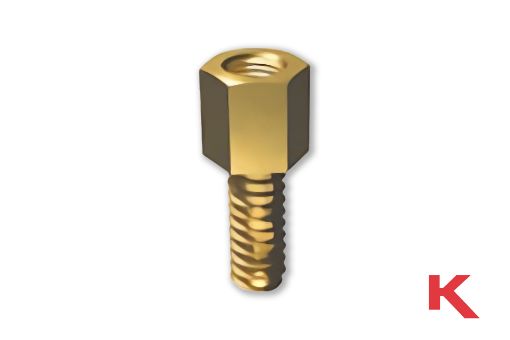 Picture of Jack Screw Standard Yellow Chromate