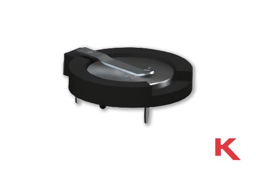 Picture of Coin Cell Holder Heavy Duty 20mm