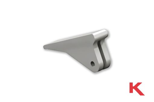 Picture of PC Card Ejector Lever Action White
