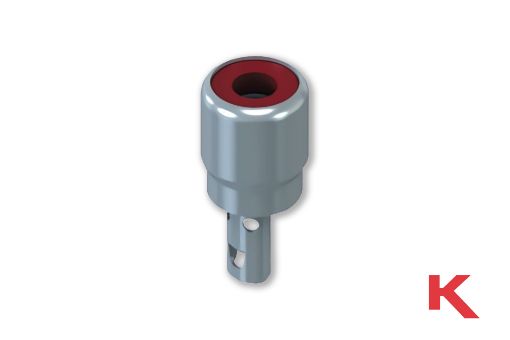Picture of Phono Jack Conventional Red