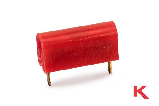 Picture of Test Jack Low Profile Red