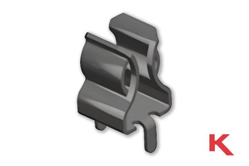 Picture of Fuse Clip Straight PC Leg With End Stops