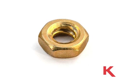 Picture of Jack Screw Nut UNC Yellow Chromate