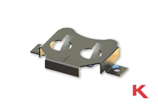 Picture of Coin Cell Holder 12mm