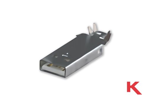 Picture of USB 2.0 Type A Plug Cable Plug