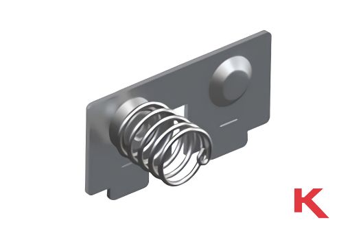 Picture of Battery Contact Dual Contact