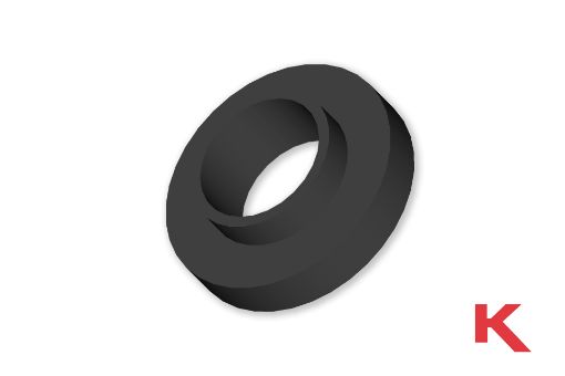 Picture of Washer Shoulder Black