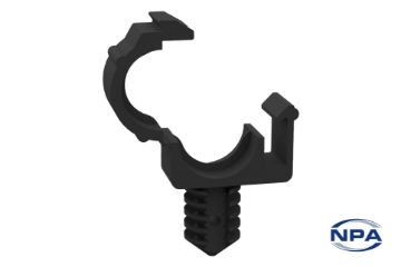 Show details for Cable Clamp Releasable Black Picture of Cable Clamp Releasable Black