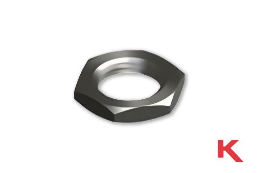 Picture of Jack Screw Nut Standard Clear Chromate