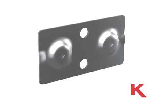 Picture of Battery Contact Dual Button Contact