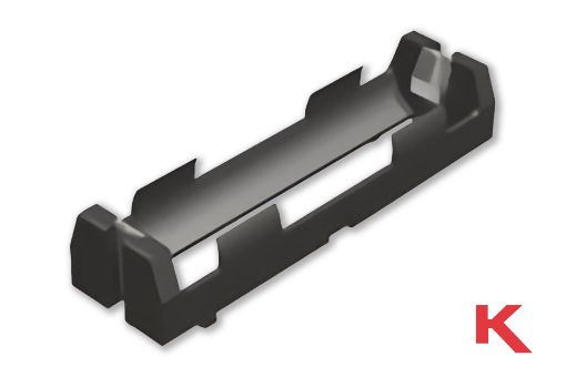 Picture of Battery Holder 18650 Black