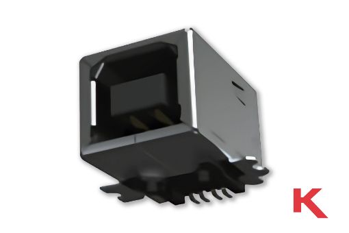 Picture of USB 2.0 Type B Socket Surface Mount