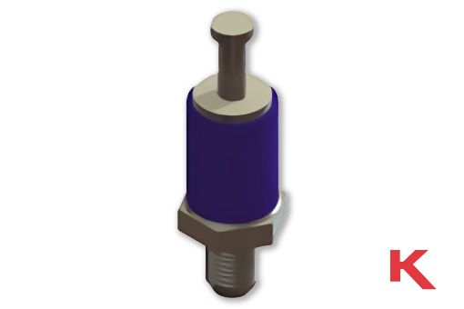 Picture of Terminal Pin Threaded Blue