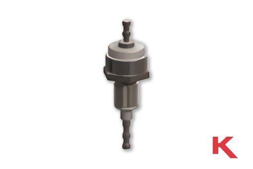 Picture of Terminal Pin Threaded White