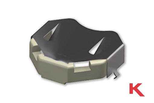 Picture of Coin Cell Holder Insulated 20mm
