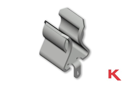 Picture of Fuse Clip Snap-In PC Without Orientation Leg