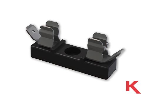 Picture of Fuse Holder Moulded Base Black