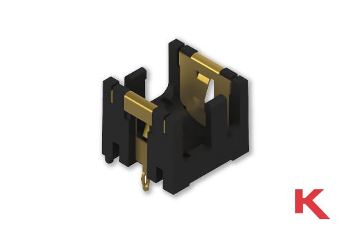 Picture of Battery Holder 1/3 N Black